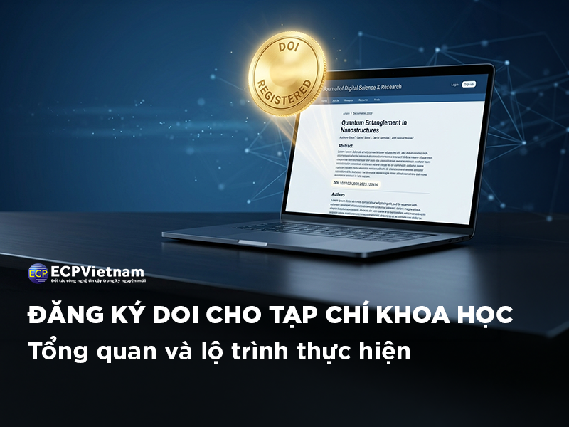 Đăng ký DOI cho tạp chí khoa học - Tổng quan và lộ trình thực hiện