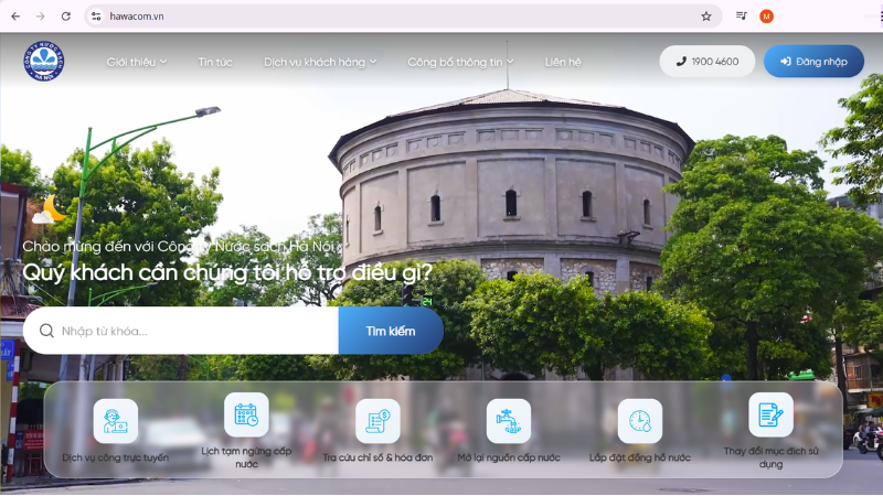 ECPVietnam đồng hành cùng Công ty Nước sạch Hà Nội trong hành trình chuyển đổi số: Triển khai Cổng thông tin điện tử HAWACOM
