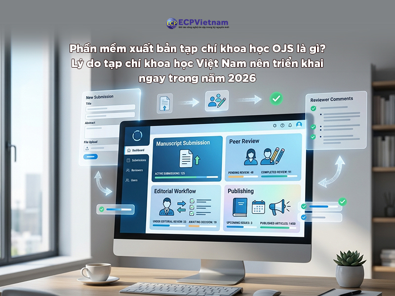 Phần mềm xuất bản tạp chí khoa học OJS