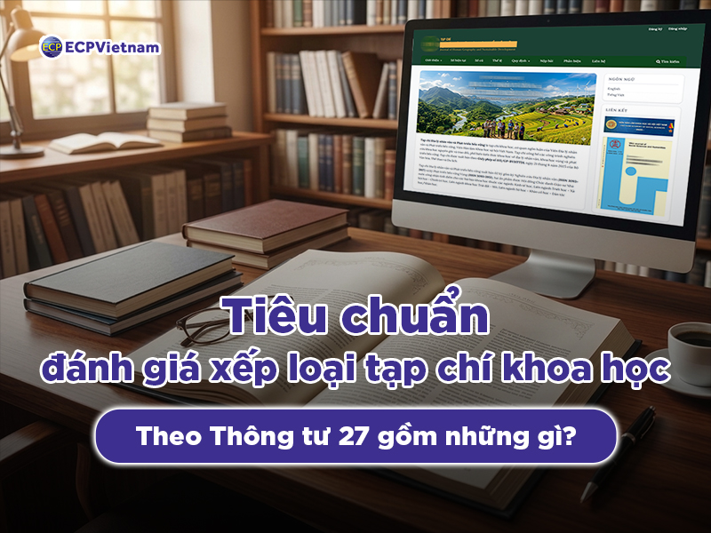 Tiêu chuẩn đánh giá xếp loại tạp chí khoa học