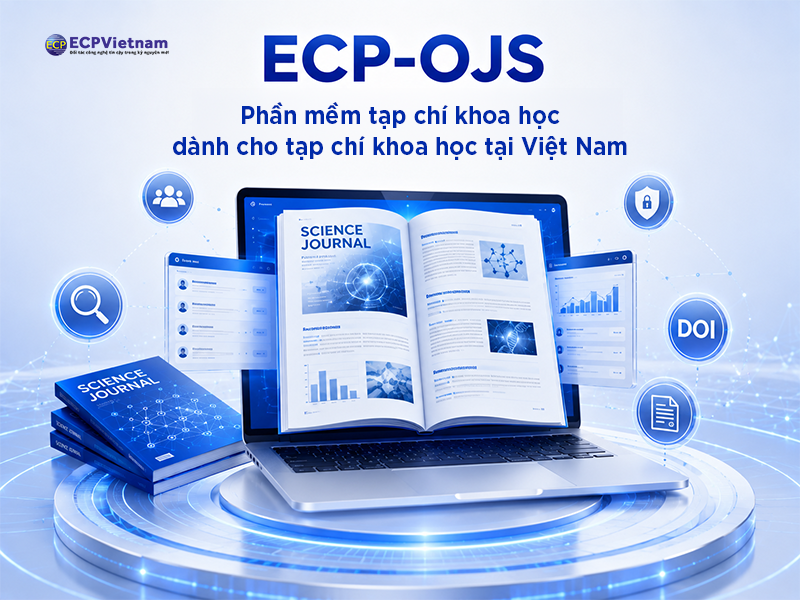 Phần mềm tạp chí khoa học ECP-OJS