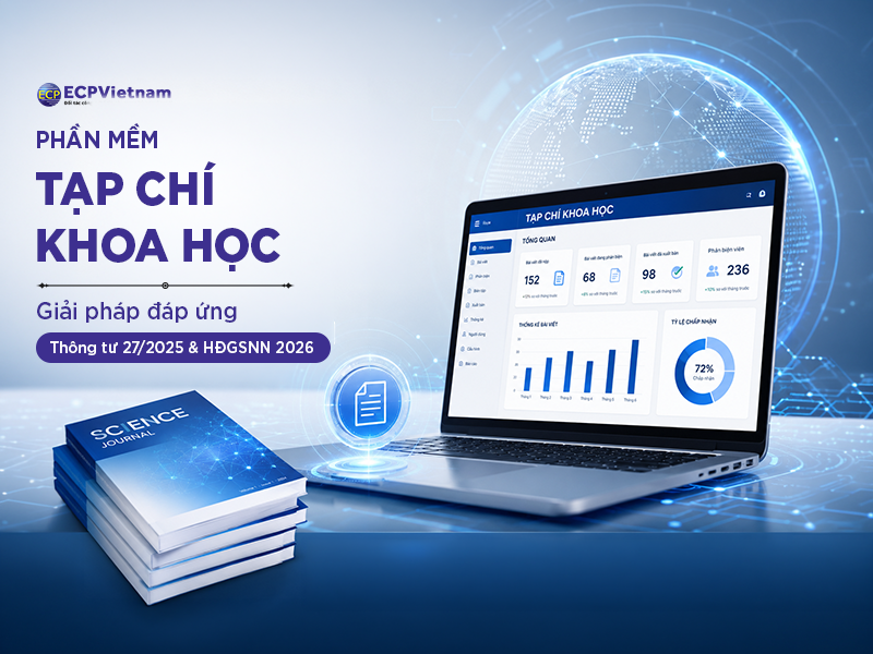 Phần mềm tạp chí khoa học ECP-OJS