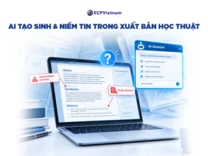 AI tạo sinh và khủng hoảng niềm tin trong xuất bản học thuật